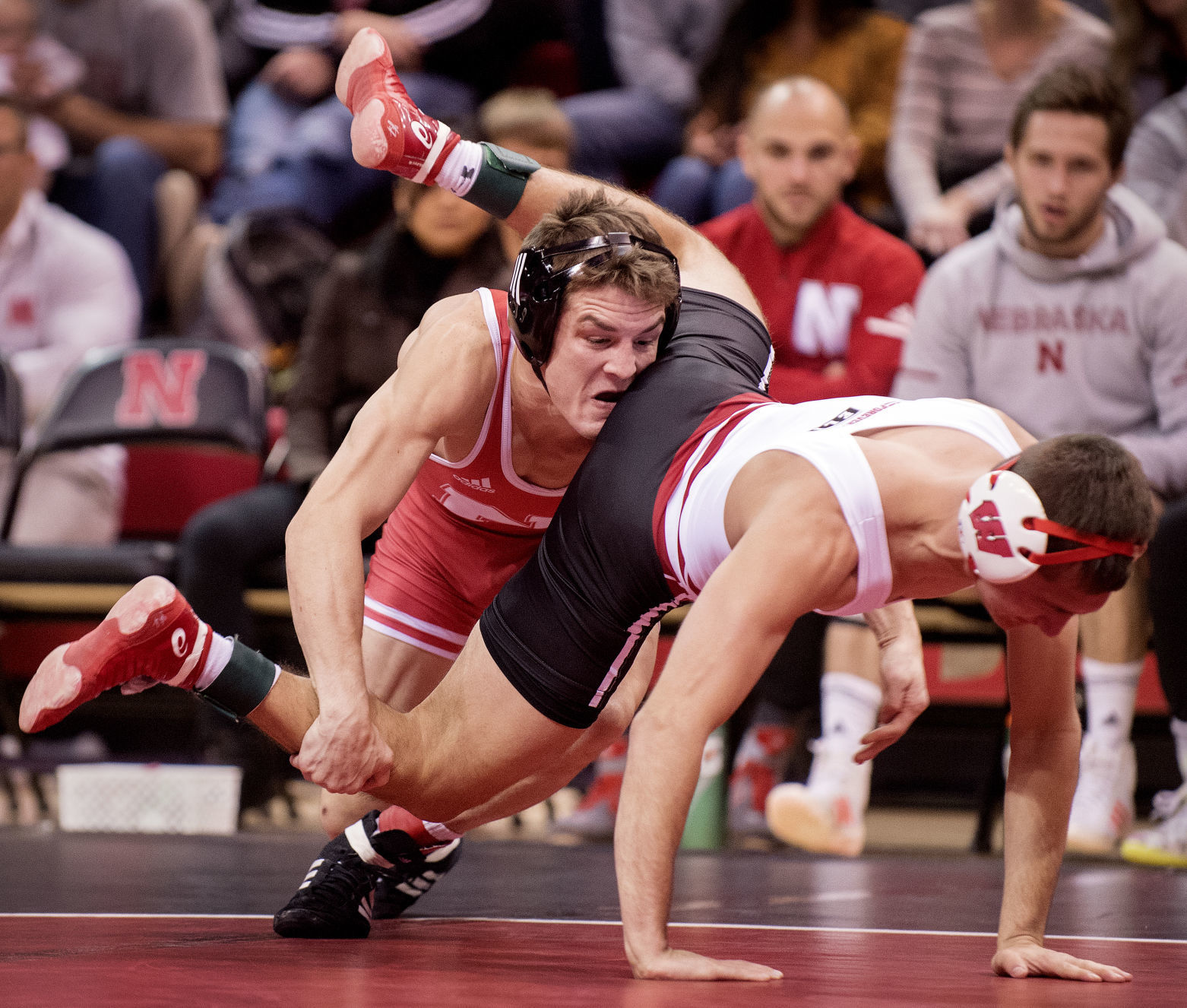 Wisconsin vs. Nebraska wrestling, 11/16/18